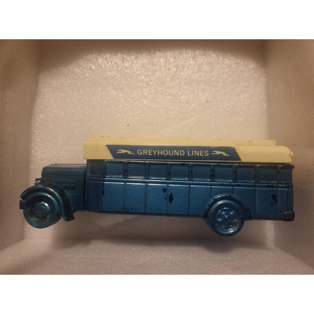 VINTAGE AVON '31 GREYHOUND BUS DECANTER AFTER SHAVE bottle Cologne - Picture 2 of 7
